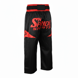 Pantalon de kickboxing décontracté en toile pour homme, personnalisable par impression numérique, écologique, respirant, séchage rapide, effet délavé, vente en gros - Product Image 2