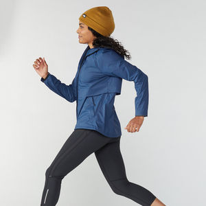 Veste coupe-vent pour femme fabriquée au Pakistan sur mesure Doublure en coton et nylon Imperméable Respirante Réversible Séchage rapide Fermeture éclair - Product Image 2