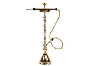 Cachimbas de Latón Macizo Tipo Curvo de Lujo Farida Platinum con Grabado Profundo a Mano y Técnica de Laca, Hechas a Medida - Product Image 2