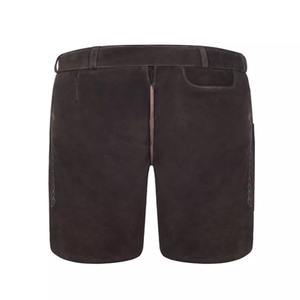 Shorts dorés personnalisés bavarois Oktoberfest Lederhosen pour hommes Allemagne traditionnel mi-taille bouton Fly Style nouveauté - Product Image 5