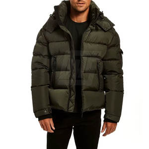 Chaqueta de Burbujas para Hombre, Chaqueta de Invierno Estilo Puffer de Moda para Ropa Urbana y Uso Invernal - Product Image 2