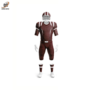 Conjunto de uniforme de fútbol americano transpirable de alta calidad personalizado para adultos XL y jóvenes para deportes de equipo - Product Image 3