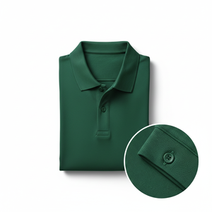 Chemises polo pour hommes, manches courtes, en coton, col boutonné, coupe confortable, décontractées, pour le quotidien, le bureau et les activités de plein air, modernes - Product Image 6