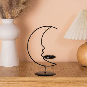 Portavelas de Metal Premium para Colección de Accesorios de Hogar de Alta Gama con Construcción Duradera y Aspecto Elegante - Product Image 1