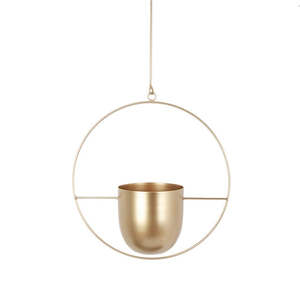 Maceta colgante de Metal de hierro para interior y exterior, maceta de Metal de lujo para flores, planta verde, embalaje personalizado - Product Image 6