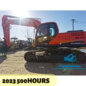 Cheap 2023 Used Doosan DX225-9 22 Ton Caterpillar alternative Second Hand Excavator Verified Low Hours Original <b>Paint</b> Ready - Product Image 1