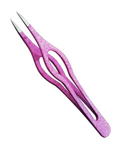 Pinzas de Cejas Profesionales de Acero Inoxidable con Punta Puntiaguda, Herramienta de Belleza para Mujeres con Etiqueta Personalizada y Diseño Ecológico - Product Image 5