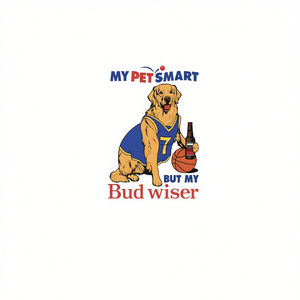 Maglietta promozionale My Pet Smart ma My Bud Wiser - Product Image 3