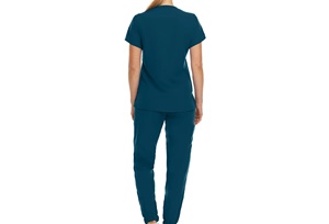 Tenues d'hôpital personnalisées bleues, élastiques, souples et confortables, uniformes d'infirmière, vêtements de travail, qualité supérieure - Product Image 2