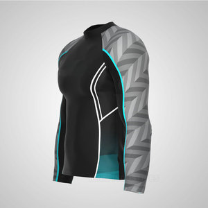 Nouvelle arrivée léger et confortable pour hommes Rash Guard meilleur prix de gros séchage rapide pour hommes Rash Guard - Product Image 2