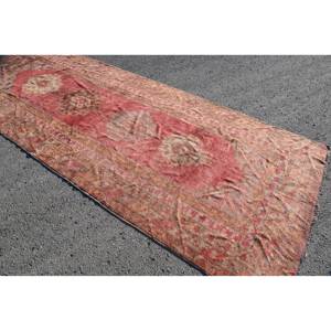 พรมปูพื้นขนาดใหญ่สไตล์ตุรกีสีเบจสีแดงคลาสสิกขนาด4.8x12.6ฟุตลาเท็กซ์ขนยาว10มม. ออกแบบห้องโถงสำหรับห้อง - Product Image 2