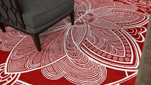 Alfombras de Lana de Pelo Medio Anudadas a Mano, Estilo Persa, con Patrón Abstracto, Antideslizantes y Ecológicas para Sala de Estar y Uso Comercial - Product Image 2