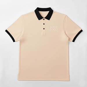 Polo Elegante con Estampado Jacquard, Botones Perlados y Cuello Estructurado para un Añadido Distinguido al Guardarropa Profesional - Product Image 1