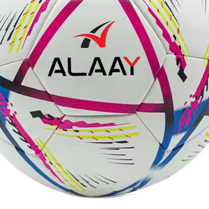 Alaay Custom Logo Soccer Football Ball Hot Sales Official Size 4 5 PU Material for <b>Match</b> and Training - Product Image 5