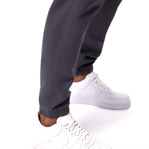 Ensemble de survêtement d'hiver pour homme, coupe classique, vêtements de sport décontractés, veste à cordon de serrage, jogging classique noir en polaire à capuche, respirant - Product Image 4