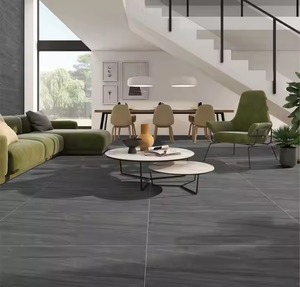 Piso de cerámica de mármol chino Realgres gris oscuro del desierto 60x120 Azulejos Porcelana pulida Pisos Porcelanato - Product Image 6