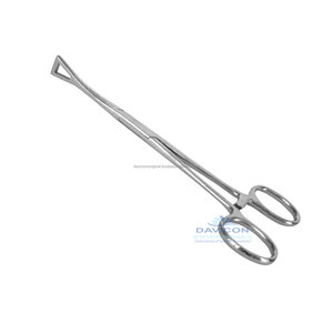 Pinza de sujeción de tejido Peninintgon de acero inoxidable, mandíbulas dentadas triangulares de 8 pulgadas - Product Image 5