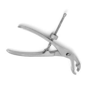 Pince à os Lambotte, instrument médical, à mâchoires auto-ajustables manuelles, à cliquet, en acier inoxydable, certifiée CE, chirurgicale - Product Image 5