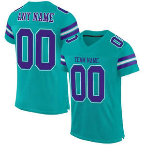 Camiseta de fútbol americano ligera personalizada de élite, uniforme transpirable de alto rendimiento para escuelas, universidades, Equipo Juvenil, día de juego - Product Image 1