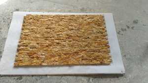 หินอ่อน Travertine แบบ Splitface ขนาด 20x20 ซม. ตัวอย่างขนาดเล็ก ผลิตในตุรกี สำหรับตกแต่งผนังวิลล่าสมัยใหม่ หินปูน หินอ่อน - Product Image 6
