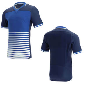 Camiseta Deportiva Ligera, Ajustada, Transpirable, de Secado Rápido, que Absorbe la Humedad, con Logotipo Personalizado del Club, Uniforme de Rugby OEM/ODM - Product Image 6