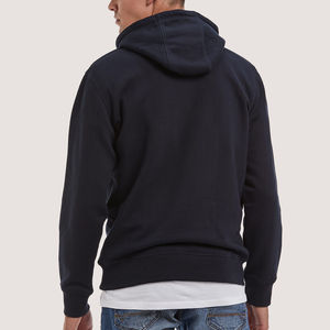 Lavado ácido personalizado Chenille bordado 100% algodón sudaderas con capucha hombres de gran tamaño transpirable algodón mezclado gota hombro Streetwear - Product Image 2