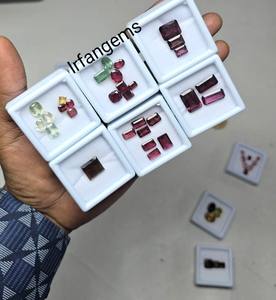 Turmalina Multicolor de Alta Calidad a Precio de Mayoreo, Lote de Anillos de Turmalina Hechos a Mano, Colgantes, Piedras para Joyería, Cabujones de Turmalina - Product Image 3