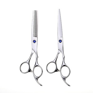 Tijeras de Peluquería Profesionales de Nuevo Diseño, Tijeras de Corte de Pelo para Salón de Belleza, Tijeras de Adelgazamiento de Pelo con Dientes Planos, Tijeras Manuales Alemanas - Product Image 5