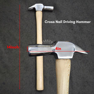 Martillo de conducción herrador superventas, cuidado de herradura, trabajo de remachado ligero, conducción equilibrada, eliminación de clavos doblados, tratamiento térmico - Product Image 3