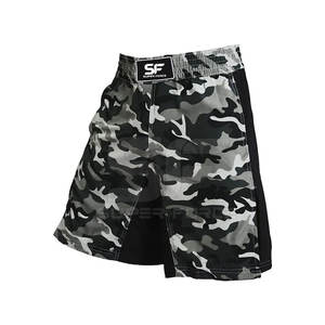 Durable MMA <b>Shorts</b> Elastic Waistband Kickboxing And Grappling Fight <b>Shorts</b> Quick <b>Dry</b> MMA <b>Shorts</b> - Product Image 3