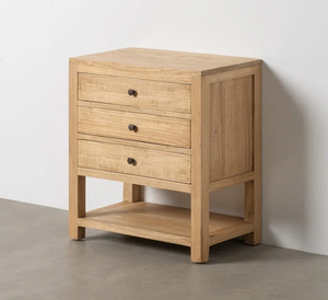 Chevet Minimaliste Moderne en Couleur Naturelle pour la Maison ou la Chambre d'Hôtel - Product Image 1