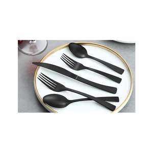 Ensemble de couverts en acier inoxydable poli fait à la main 5 pièces couverts durables pour mariages restaurants métal miroir pour cadeaux - Product Image 1