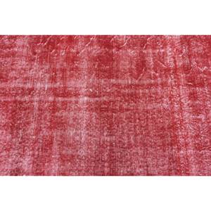 Alfombra moderna de lana roja de 3,1x11,9 pies, alfombra turca de tejido plano con patrón de retazos, respaldo de látex para decoraciones de sala de estar - Product Image 5