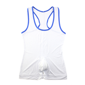 เสื้อกล้ามมวยปล้ำมีโลโก้ของคุณ - Product Image 5