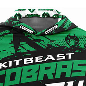 Venta al por mayor de uniformes de fútbol americano con capucha 7 V 7 para jóvenes de ajuste regular sublimación uniforme personalizado 7 en 7 conjuntos de uniformes de fútbol - Product Image 6