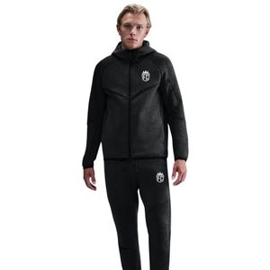 Pantalones Deportivos de Felpa Técnica para Hombre en Color Carbón, Ligeros, Cálidos, para Entrenamiento Atlético, Corte Ajustado, Ropa Deportiva Premium, Pantalones Deportivos - Product Image 3