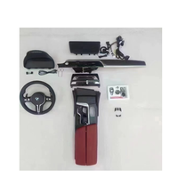 Nouvelle mise à niveau pour BMW F10 F18 2011-2017 : Kit de modification G38, écran Android, tableau de bord numérique LCD, panneau de climatisation