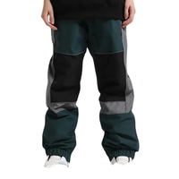 Pantalons de ski pour hommes personnalisés, respirants, imperméables, coupe-vent, pantalons de snowboard, design imprimé, écologiques, isolation Thinsulate Plus