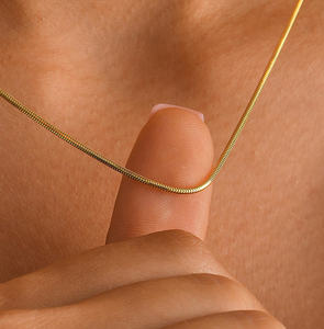 Collier en laiton tendance pour homme et femme, cadeau d'anniversaire - Product Image 2