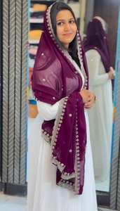 VESTIDO DE FIESTA LOOK CON PANTALÓN Y TRABAJO BORDADO - Product Image 6