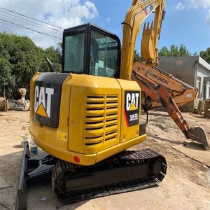 Excavatrice d'occasion CAT 305.5E d'origine japonaise, 5,5 tonnes, mini pelle hydraulique sur chenilles d'occasion, 306 308, haute qualité - Product Image 6