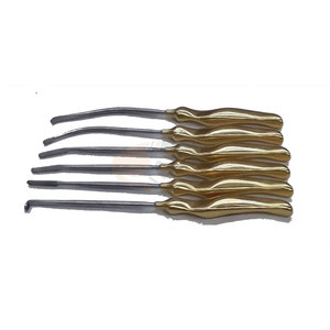 Ensemble d'instruments de chirurgie manuelle de haute qualité certifiés CE pour le lifting du visage, l'élevage des sourcils et la chirurgie endoscopique - Product Image 1