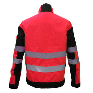 Chaquetas de seguridad resistentes con mangas desmontables para ropa de trabajo versátil en todas las estaciones Chaqueta DE SEGURIDAD naranja de alta visibilidad - Product Image 2