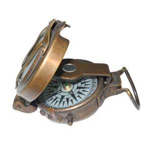 High Quality Top Sell Outdoor Camping Hiking Survival Directional Professional Waterproof New Design Portable Brass Compass - Product Image 2