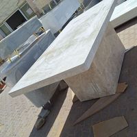 Tables en marbre de qualité supérieure, formes et tailles variées, imperméables, design moderne, finition antique, garantie 1 an pour une utilisation intérieure/extérieure en villa