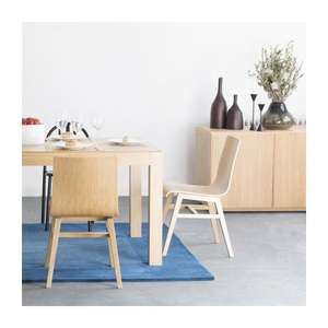 Chaises de salle à manger en contreplaqué plaqué multicolore écologique personnalisé en gros pour la maison bureau hôtels USA UE Japon Corée Design moderne - Product Image 3