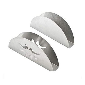 Gold Color Napkin Holder for Tableware Home Use Stylish Kitchen and <b>Tabletop</b> Decoration Napkin <b>Storage</b> Rack and Organizer - Product Image 6