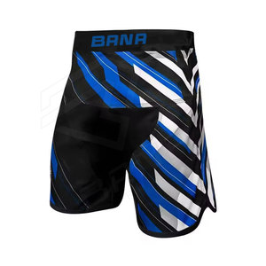 Short de boxe à impression personnalisée Short MMA Short de combat de boxe Vêtements de sport pour hommes 100% polyester durable - Product Image 4