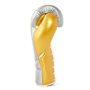 Gants de boxe en dentelle argentés abordables, gagnants, en taille, couleur et design personnalisés pour l'entraînement et la compétition de boxe - Product Image 6