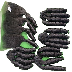 Perruque Frontale HD Super Double Drawn Fumi Cheveux Naturel Noir Vierge Cheveux Humains Vietnamien - Product Image 5